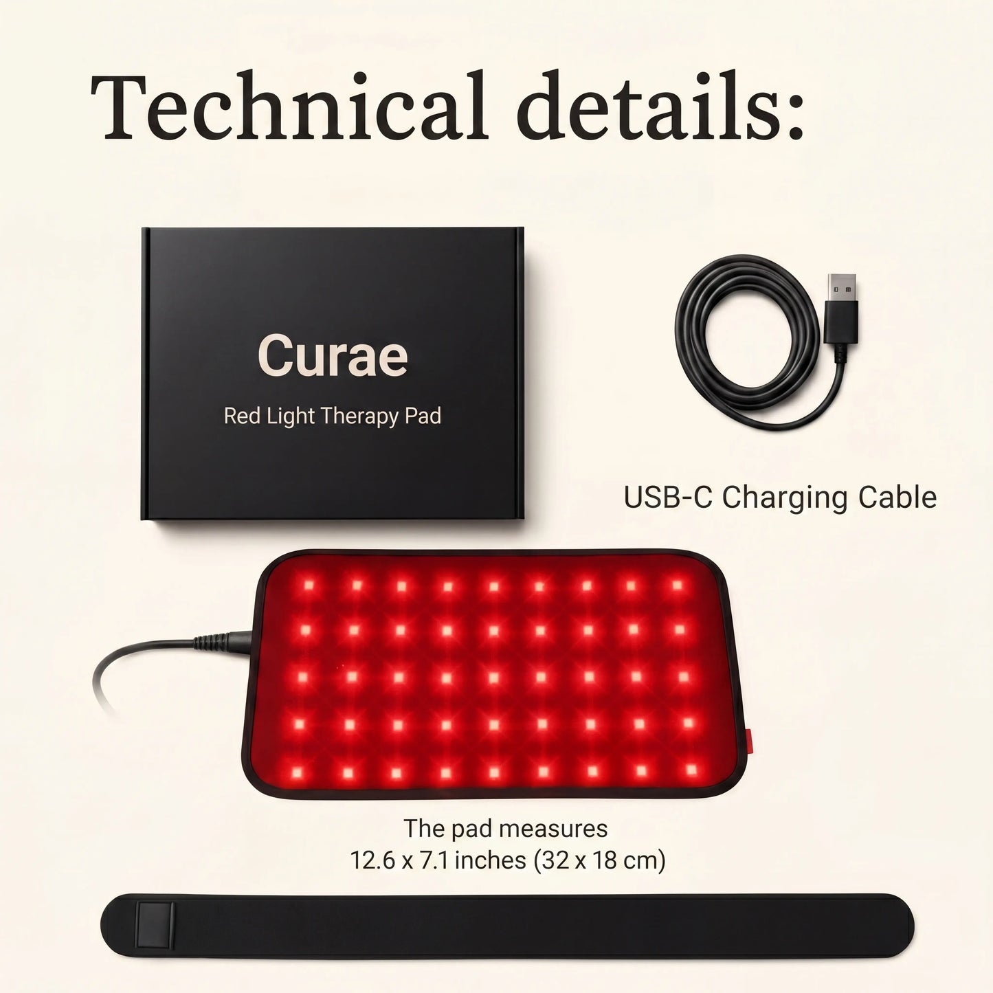 Curae™ Pet Red Light Pad